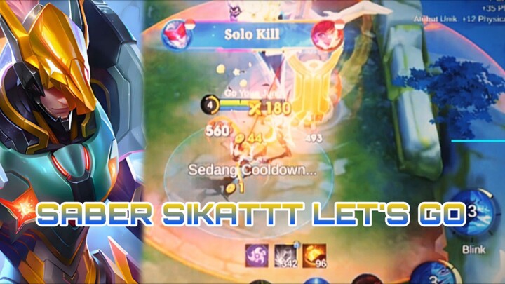 SABER SIKATTT LET'S GO