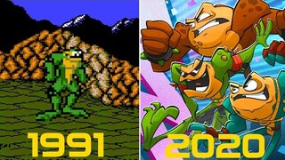 Evolution of Battletoads Games [1991-2020]
