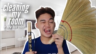 CLEANING MY ROOM (ANG DUMI!!!) | Marcus Chleone