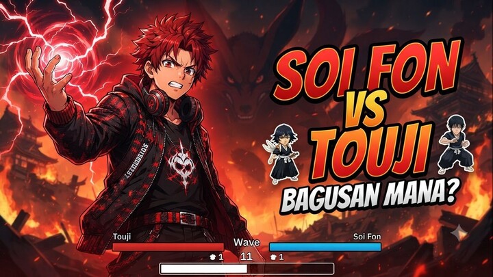 Soi Fon vs Touji_ Bagusan Mana_