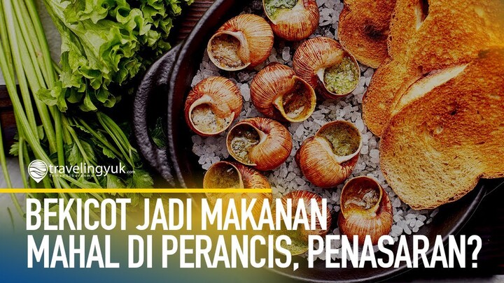 Bekicot jadi makanan mahal di Perancis, Penasaran?