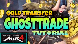 [MIR4] GOLD TRANSFER TRICK ✔ GHOST TRADING MANUAL FARMING LEGIT NO BANNED #mir4 #guide #filipino