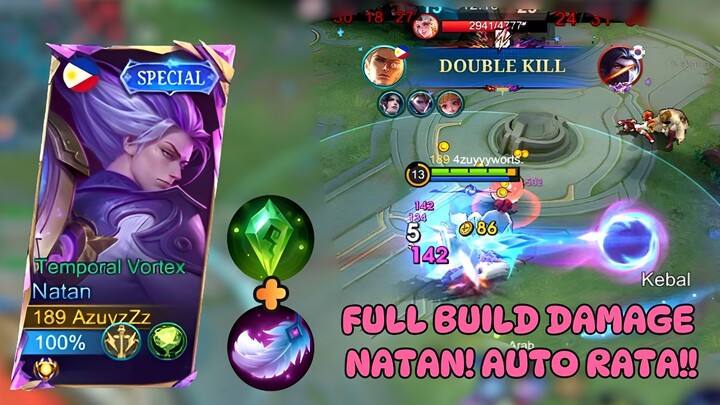 💥BUILD NATAN PALING SAKIT 2025!! SEKALI TEMBAK MUSUH LANGSUNG LENYAP SEMUA💀