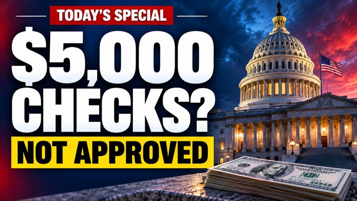 Today’s Special: $5,000 Checks? Trump’s Promise Still Needs Congress