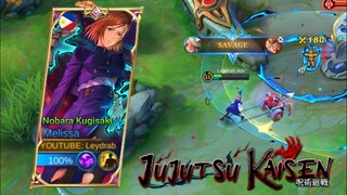 Melissa Upcoming New Collaboration Jujutsu Kaisen Skin | Nobara Kugisaki | Mobile Legends: Bang Bang