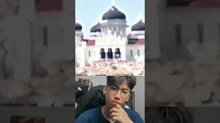 Masjid ini kena tsunami tapi masih utuh #misteri #masjid #tsunami