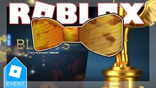 [BLOXY EVENT ENDED 2019!] HOW TO GET DIY GOLDEN BLOXY BOW TIE! | Roblox 6th Annual Bloxys