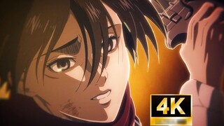 【4k/60 frames】The battle of the century! Funds explode! Eren vs the Salvation Squad! The completion 