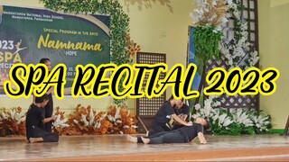 Special Program of the Art Recital - Mangatarem National High School 2023