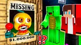 Why Creepy Baby Long Legs is WANTED ? JJ and Mikey vs Poppy Playtime - in Minecraft Maizen