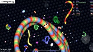 Slither.io A.I. 200,000+ Score Epic Slitherio Gameplay #92 11