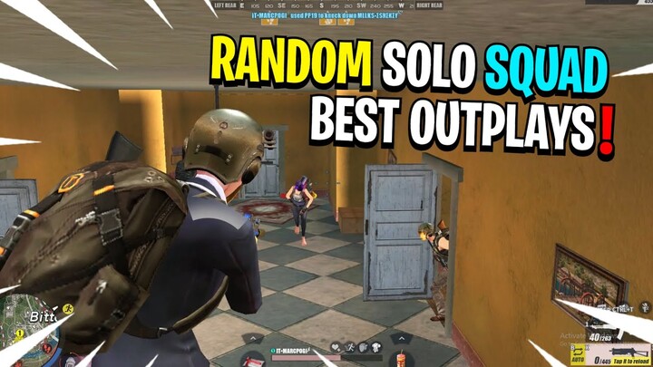 RANDOM SOLO SQUAD & BEST OUTPLAYS (Rules of Survival)