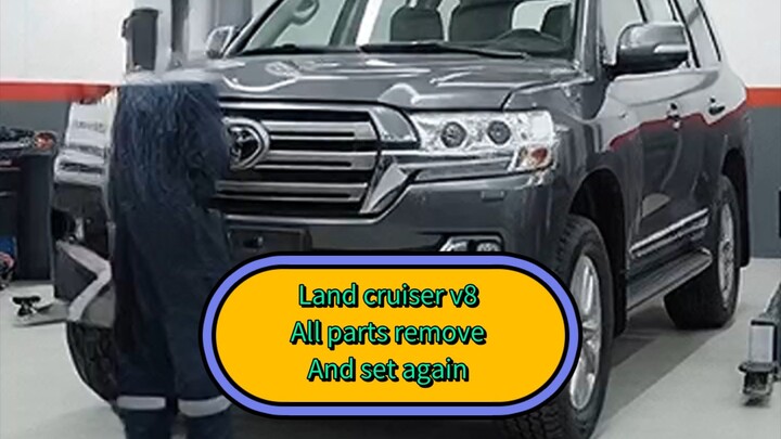 Land cruiser v8 😯 All parts remove and set again 😯