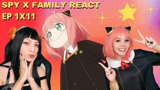 Spy x Family react ep 11 | A PRIMEIRA ESTRELA DA ANYA