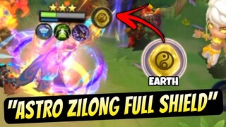 CRAZY SHIELD !! 3 STAR ROGER WYRMSLAYER + YUKI 3 DESTROYED !! MAGIC CHESS MOBILE LEGENDS