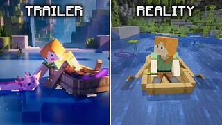 Minecraft 1.18: Trailer VS Reality