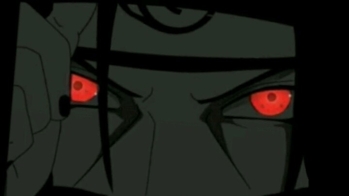 mau buat gambar tanjiro eh itachi pula yang masuk