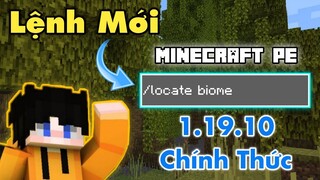 Lệnh Tìm Kiếm Biome Đã Được Thêm Vào Minecraft PE 1.19 Chính Thức | Lệnh Mới Trong Minecraft Bedrock