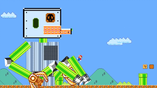 MARIO Robot War Vs Thảm họa Robo-GOOMBA KHỔNG LỒ - Hoạt hình trò chơi