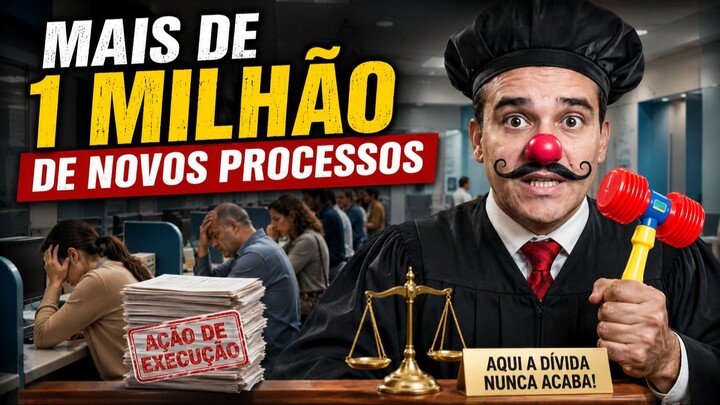 Judicialização de Dívidas Bate Recorde no Brasil