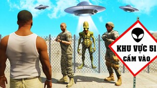 GTA 5 Lẻn Vào Khu Vực 51 Phát Hiện Quân Đội Đang Nghiên Cứu Người Ngoài Hành Tinh Trong Khu Vực Cấm