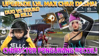 NEW CHARACTER DASHA! SKILLNYA NO RECOIL! AUTO KENA PALA MULU! DUO VS SQUAD AUTO KILL 19!