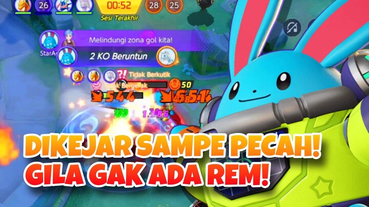 DIKEJAR SAMPE PECAH! GILA GAK ADA REM! - Pokemon Unite