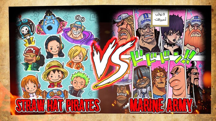 BAJAK LAUT TOPI JERAMI VS MARINE DI EGGHEAD!! APA YANG AKAN TERJADI??! LUFFY DKK KABUR ATAU MELAWAN!