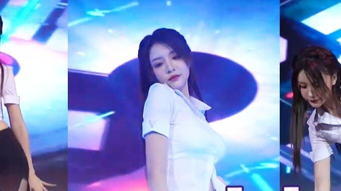 ❤Si cantik bersepatu hak tinggi berbahan sutra hitam ingin melakukan sesuatu denganmu❤