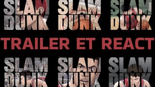 THE FIRST SLAM DUNK 🏀 TRAILER ET REACT = QUE DU BONHEUR ⁉ VRAIMENT ❔