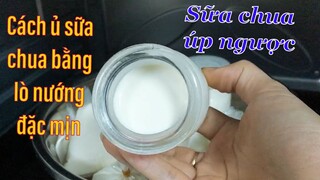 Chia sẻ cách ủ sữa chua bằng lò nướng và bí quyết làm sữa chua úp ngược đặc mịn | Tra My Cooking