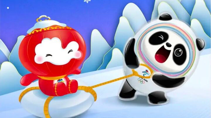 So what if they’re top stars? They still have to pull Rongrong’s sled! | Bing Dwen Dwen x Shuey Rhon