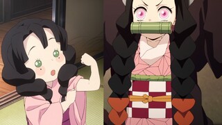 Hum~, Nezuko is as cute as my favorite Kanroji