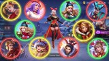 All Christmas Skin Intro Revamped | Mobile Legends