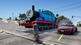 Thomas The Train Engine accident!