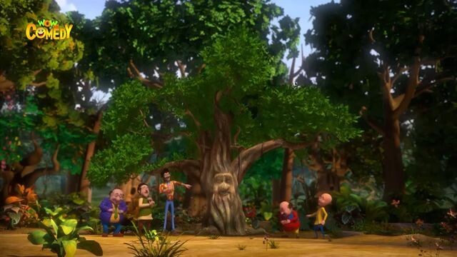 Ek Din Ka Inspector ‍♂️_ Motu Patlu Full Movie _ Kids Animated Movies _ WowKidz