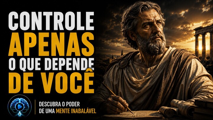 Controle Apenas o Que Depende de Você 🏛️ Segredo dos Estoicos #estoicismo