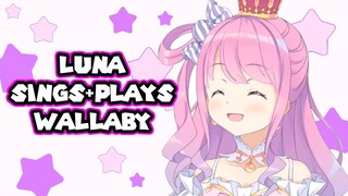 【HoloLive】Luna sings wallaby and it's Beautiful 【English Sub】