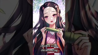 Tanjiro and Nezuko #demon slayer #kimetsu no yaiba #ตามคำขอ