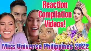 Miss Universe Philippines 2022 Reactions Compilation Videos of Famous Pageant Enthusiasts!