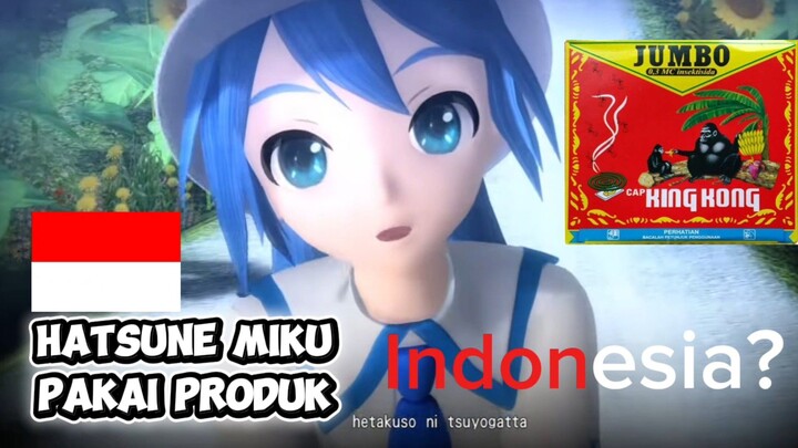 Hatsune Miku pakai produk Indonesia?!! 😱