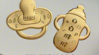 不烧一下还以为是贴纸呢