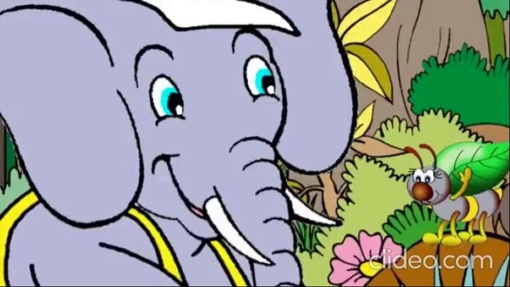 Coloquei - A Formiguinha e o Elefante Galinha Pintadinha EXTRAS - de trás pra frente