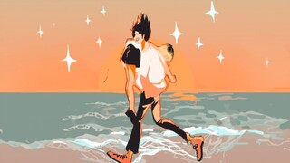 【排球|黑研向手书】伽  利  略  式  愛  情（爆肝300+帧！）