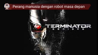 perang manusia dengan robot masa depan