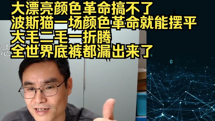Zhixin: The “beautiful one” can’t pull off a color revolution, but the Persian cat can settle it wit