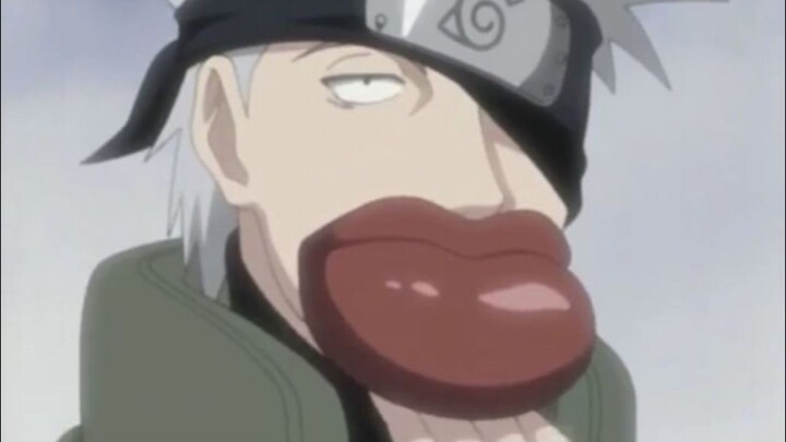 Kakashi ketika buka masker🤔??
