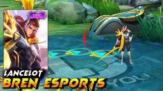 LANCELOT - BREN ESPORTS SKIN | LANCELOT BREN ESPORTS EPIC SKIN | BREN ESPORTS REVIEW | MLBB