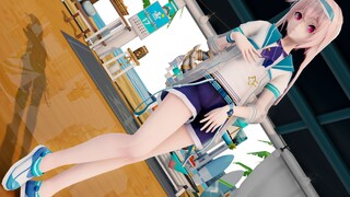 【明日方舟MMD】你看这脸，这粉色的头发，还有这腿，然而。。。。