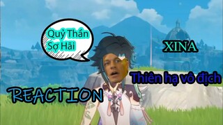 Reaction Clip Mèo Simmy Chơi Genshin Impact Cùng Thiên Hạ Vô Địch "XINA"!!